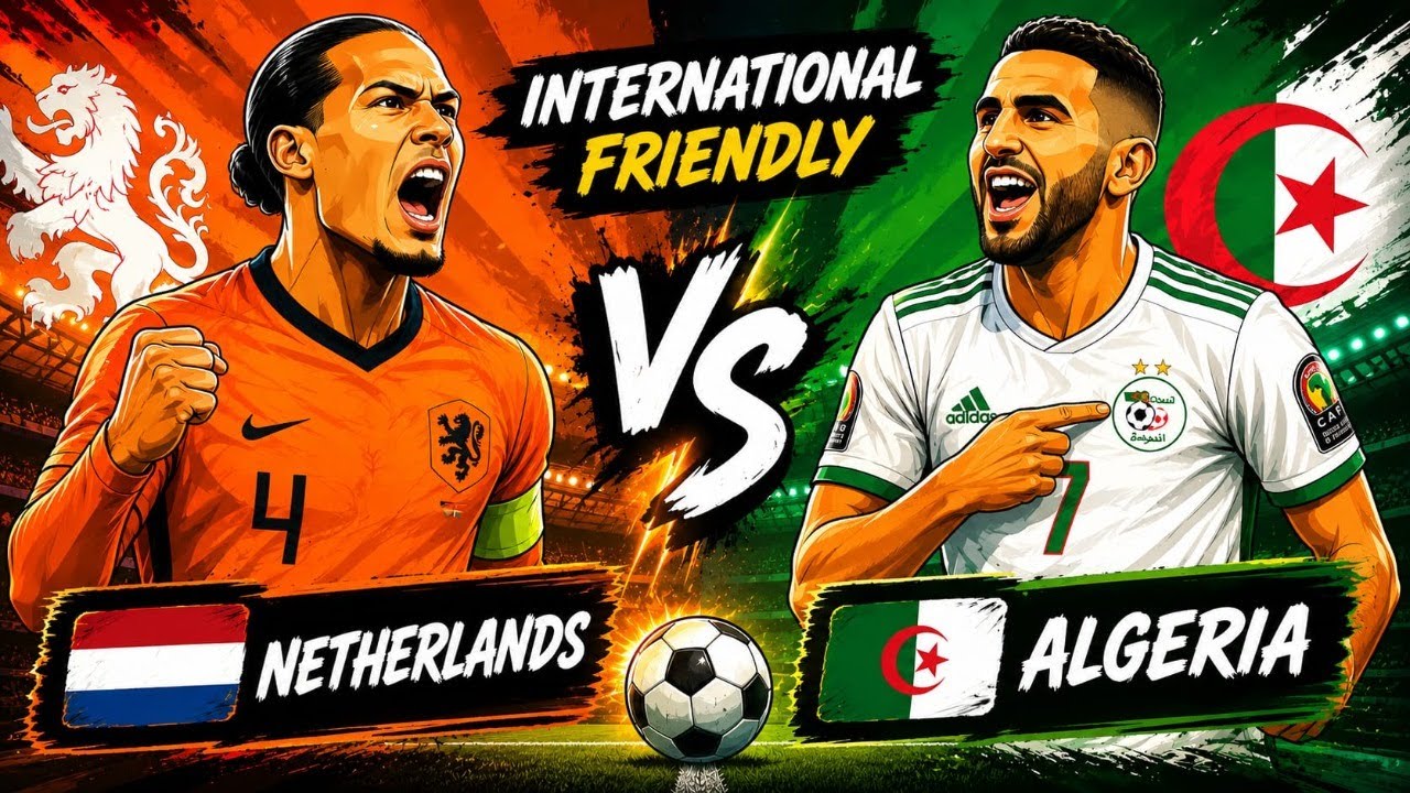 Generalmönstring på De Kuip: Nederländerna testar Algeriets defensiva styrka inför VM